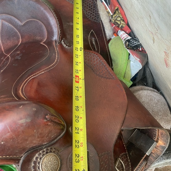 Blue ridge western saddle - Picture 2 of 5